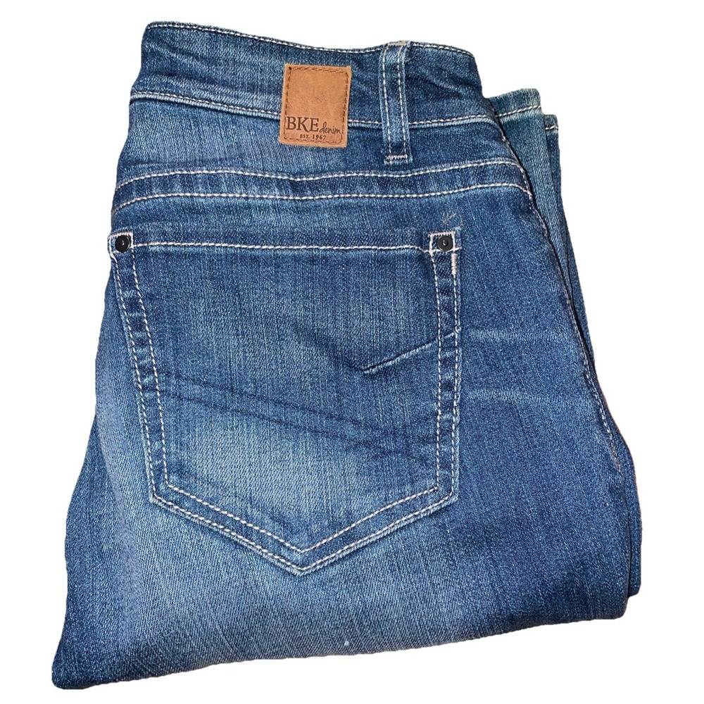 BKE Stella Women's Boot Cut Jeans - Blue Denim